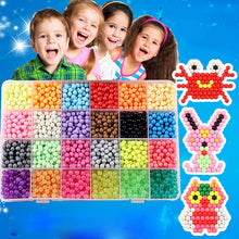 Load image into Gallery viewer, Children Beads Crafts for Kids 5200pcs DIY Beads Crystal Creative Material Kids Beads Water Spray Magic Puzzle Toys for Children