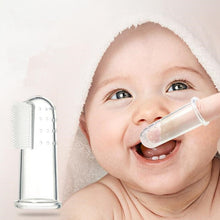 Load image into Gallery viewer, 1pc Mock bathroom toy for New Baby Finger Toothbrush Simulation toys Kids Silicone Baby Teether Baby Tooth Cleaning toys