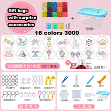 Load image into Gallery viewer, DIY Water Beads Set Toys for Children Montessori Education Brain Magic Box Kids Handmade Toys for Baby Girls Boys 3 5 7 8 Years